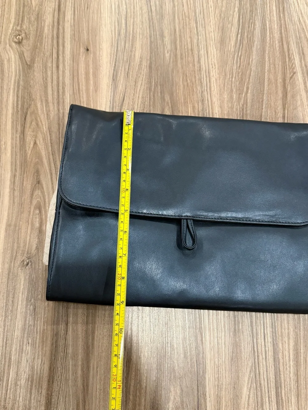 Lancome Navy Blue Foldover Cosmetic Pouch
